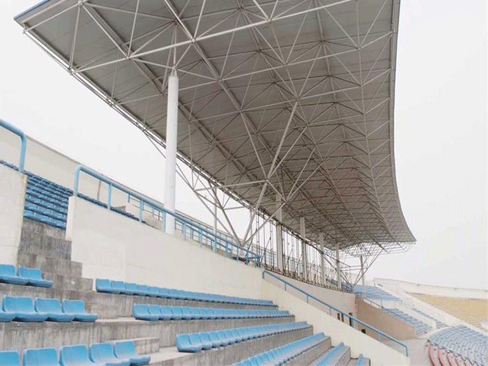 西青四小体育馆网架